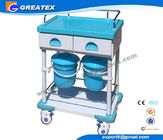 ABS Medicine Simple Plastic Medical Trolley For Clinic , Patient , ICU room