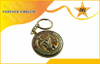 Antique Plating Metal Promotional Key Chains For Souvenir Gift