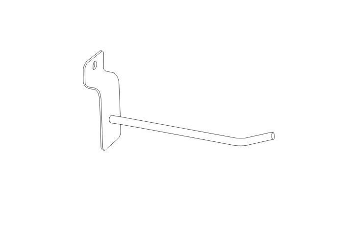 Steel wire Peg stalwall Retail Display Hooks for shopping and supermarket 31151,31152,31153,31154,31155,311