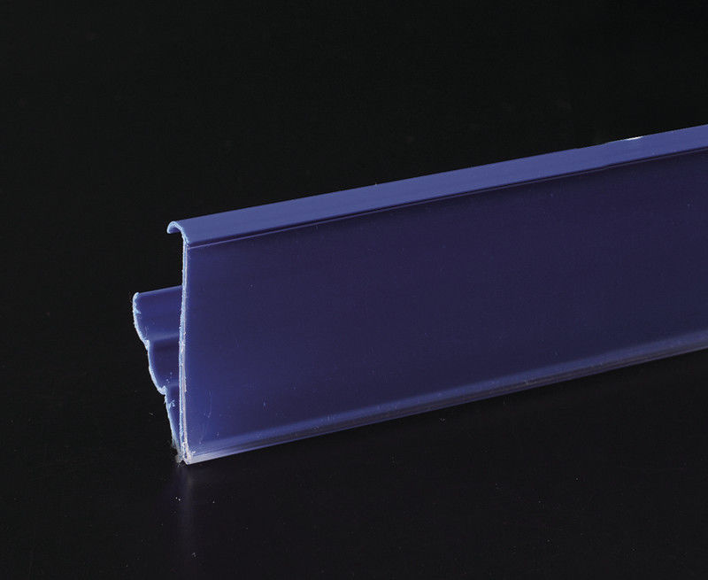 Promotional Plastic Recycling Shelf Data Strips , Magnet Sticked Accessory