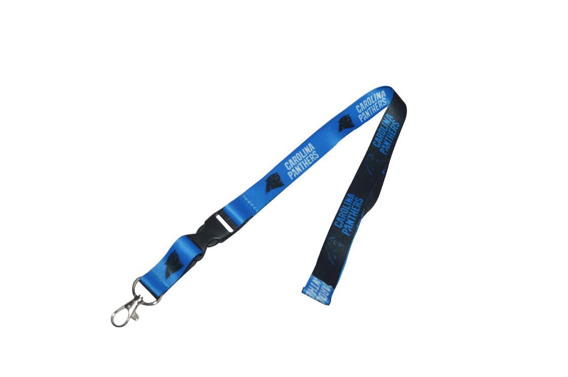 Promotional Custom Carolina Panthers Lanyard Keychain NFL for Hang medals