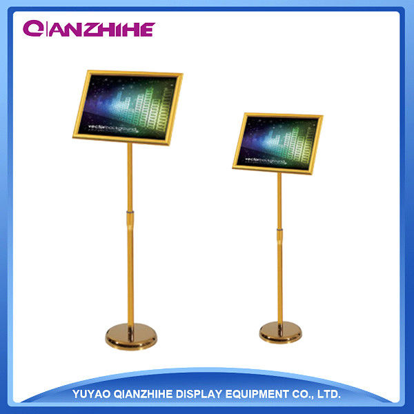 China supplier of aluminum frame adjustable poster stand