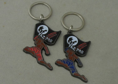 Die Casting Promotional Key Ring ,  Soft Enamel And Zinc Alloy Keychains