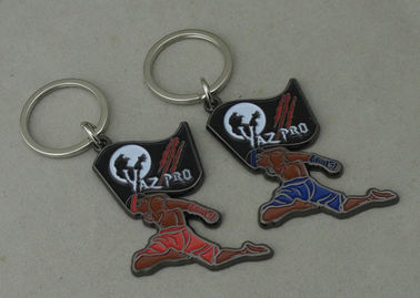 Die Casting Promotional Key Ring ,  Soft Enamel And Zinc Alloy Keychains