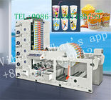 Plastic Film Lable 6 Color Flexo Printing Machine With Un Winder System