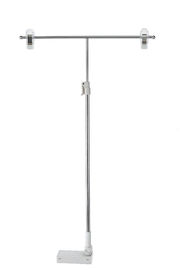 Store Shelf Metal Magnetic Sign Holders , Adjustable Height Pop Display Stand