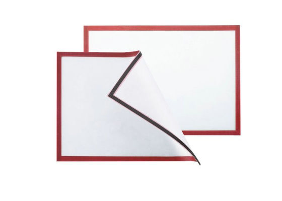 Office meeting movable A3 paper Soft PVC Magnetic File Holders for notice or drawing 30411