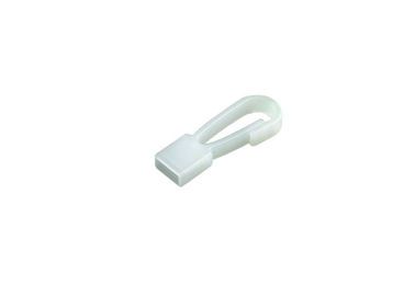 White and black Plastic ID card, Name badge hook of Lanyard Attachments H-A
