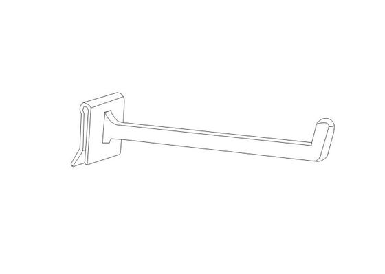 products hanging slatwall, mesh and pegboard PP plastic Retail Display Hooks 31091,31092,31093,31094