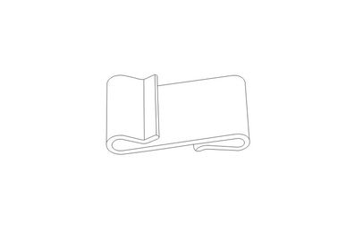 wire net or power bar White PP power wing clip, Retail Display Hooks 31100,31101