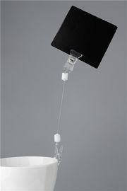 Promotion Plastic POP Display Clip ABS , Hanging Display Clips For Poster
