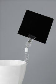 Eco-friendly Clear POP Display Clip Plastic Fixing Clip for Promotion