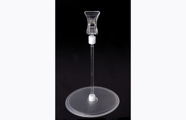 Pop Sign and Price Tag Table Display Stands Clip Holder With Suction Cup