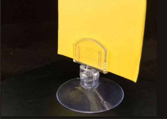 Adjustable Head Round Base﻿﻿ Sign Display Holder / Price Tag Holder Clip
