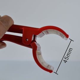 ABS POP Price Tag Holder Clip , Shelf Supermarket Clip For Advertising