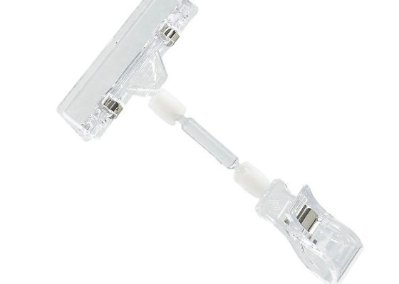 Clothing racks, shelving and hangrail adjustable Polycarbonate Pop Retail Sign Holders 31278