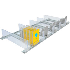 Customized Size Retail Sign Holders , Cigarette Shelf Pusher For Supermarket / Retail Store