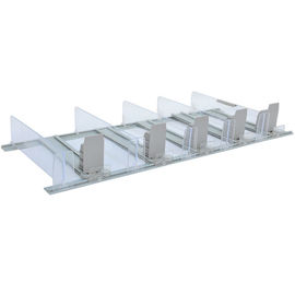 Customized Size Retail Sign Holders , Cigarette Shelf Pusher For Supermarket / Retail Store