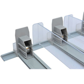 Customized Size Retail Sign Holders , Cigarette Shelf Pusher For Supermarket / Retail Store