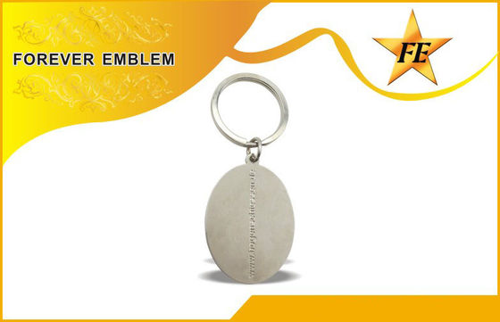 Enameled Color Custom Promotional Keychains For Organization Gift