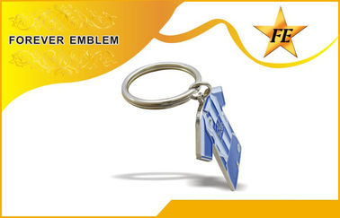 Die Struck Iron Souvenir Promotional Keychains For Marriage , Birthday