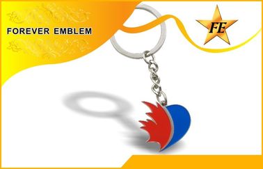 Soft Enamel Metal Promotional Keychains Zinc Alloy For Promotional Purpose