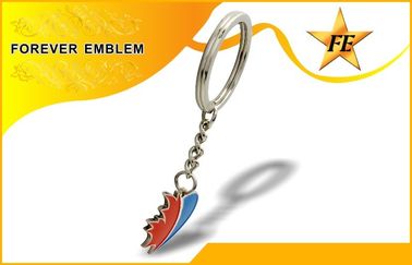Soft Enamel Metal Promotional Keychains Zinc Alloy For Promotional Purpose
