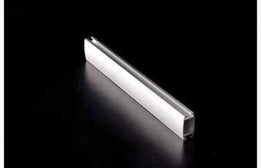 Slide-In Ceiling Hanging Shelf Data Strips For Poster , Aluminum Alloy Pole