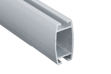 Slide-In Ceiling Hanging Shelf Data Strips For Poster , Aluminum Alloy Pole