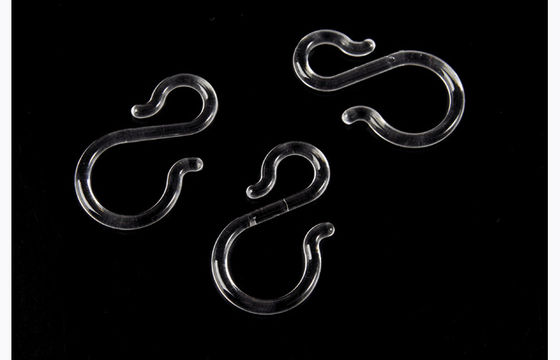 Customized PS S Hook For Shelf Data Strips With Surface Oxidation