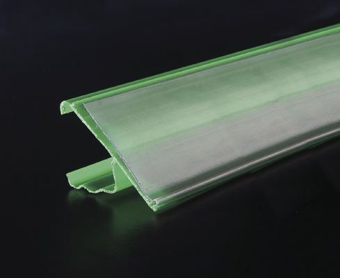 Colorful Extruded Shelf Data Strips Label Holder for Price Tag Inserted