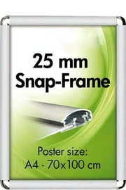 Wall Moubted Menu Holder Poster Display Stands For Coffee Shop