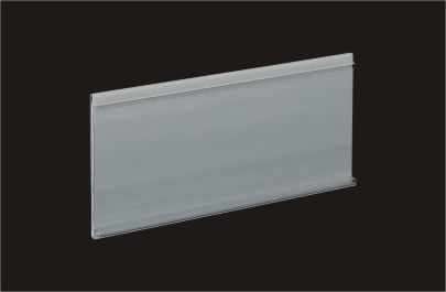 Display Plastic Extruded magnetic Label Holders Data Strips