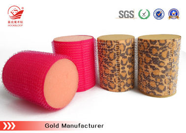 Girl Pink Plastic Hair Rollers Recycled Strong Heat Resistance