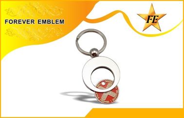 Supermarket Trolley Coin Keyring and Coin Holder Keychain with Custom LOGO