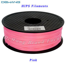 Red 3.0mm HIPS 3D Filament For Printer UP / Mendel Plastic Rubber Consumables