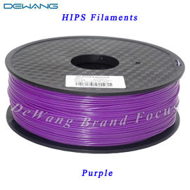 Red 3.0mm HIPS 3D Filament For Printer UP / Mendel Plastic Rubber Consumables
