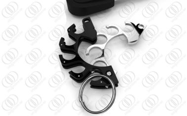 316L Stainless Steel Keychain Key Holder Bottle Opener
