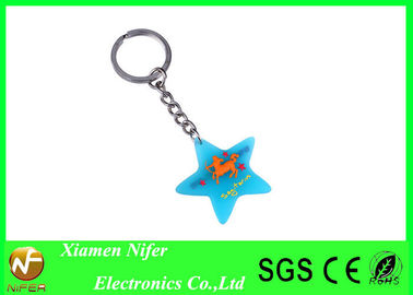 Fashion 2D 3D Custom Mini Soft PVC Keychains Personalised Keyring Promotion Gifts