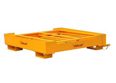 Steel Forklift Truck Attachments With Load Capacity 300kg / Forklift Work Platform