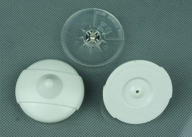 Custom Reusable Rf Eas Hard Tag Transparent Cone , Clothing Security Tags 8.2Mhz