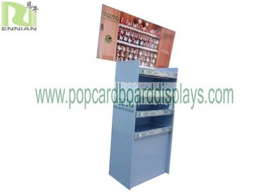 Snack Cardboard Floor Displays Pop Tier Standing Retail Display For Foods