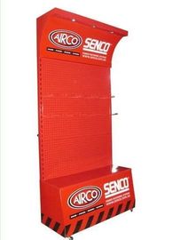 Wooden Display Racks of Power Tools / Retail Wood Hook Display Sands