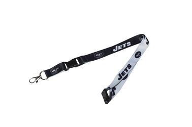 New York Jets NFL Football Lanyard Detachable Keychain Necklace ID Badge Holder - Breakaway