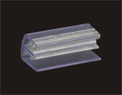 Plastic Sign Holder With Flexible Hinge 13H X 10 W Customized Size Length