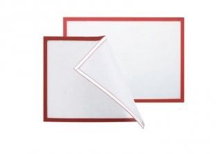 delicate clear acrylic tag holder Sign/picture/file Holder