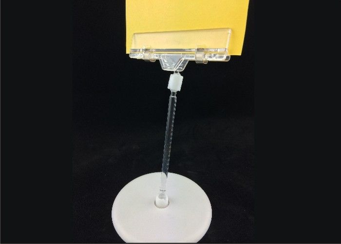 Pop Sign and Price Tag Table Display Stands Clip Holder With Suction Cup