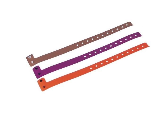 Children write on Information, ID Disposable Noctilucent PVC Custom Medical ID Bracelets 36004