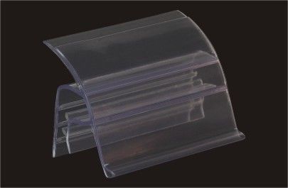 Economic Retail Clear Plastic Sign Holder For Shelves Display