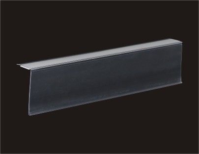 Self - Adhesive Clear Plastic Label Holders / Data Strip Lightweight